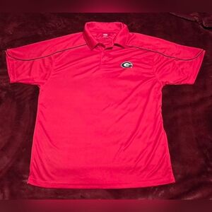 Georgia Bulldogs Short Sleeve Polo